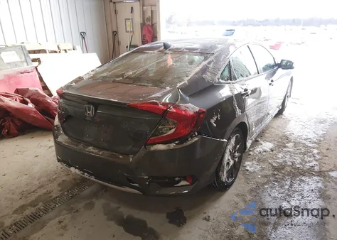 2019 Honda Civic Ex z USA, uszkodzony, nr VIN 19XFC1F38KE009841